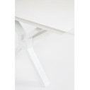Tavolo allungabileKenyon 200/300x110 bianco Bizzotto dettaglio