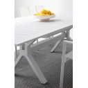 Tavolo allungabileKenyon 200/300x110 bianco Bizzotto ambientazione