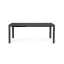 Tavolo allungabile Kiplin 180-240x100 antracite Bizzotto vista
