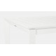 Tavolo allungabile Konnor 160/240x100 bianco Bizzotto dettaglio