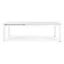 Tavolo allungabile Konnor 160/240x100 bianco Bizzotto vista