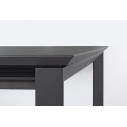 Tavolo allungabile Konnor 200/300x110 antracite Bizzotto dettaglio