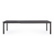 Tavolo allungabile Konnor 200/300x110 antracite Bizzotto vista