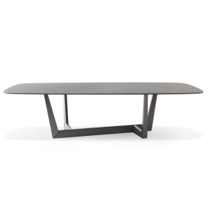 Tavolo Art 300x120 piano a botte Bonaldo