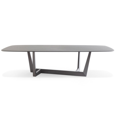 Tavolo Art 300x140 piano a botte Bonaldo