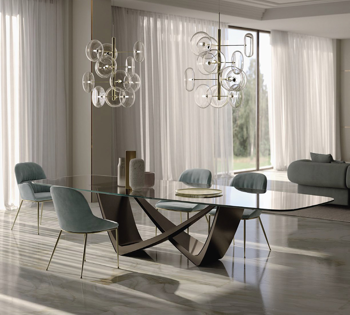 Tavolo Bach a botte fisso BONTEMPI CASA