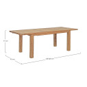 Tavolo Bounty allungabile 160/220 in teak Bizzotto dimensioni