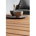 Tavolo Bounty allungabile 180/250 in teak Bizzotto dettaglio