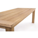 Tavolo Bounty teak riciclato 240x100 Bizzotto dettaglio