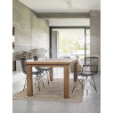 Tavolo Bounty teak riciclato 240x100 Bizzotto ambientazione