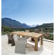 Tavolo Bounty teak riciclato 240x100 Bizzotto ambientazione