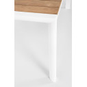 Tavolo Cameron 180x90 bianco Bizzotto dettaglio
