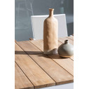Tavolo Cameron 180x90 bianco Bizzotto dettaglio