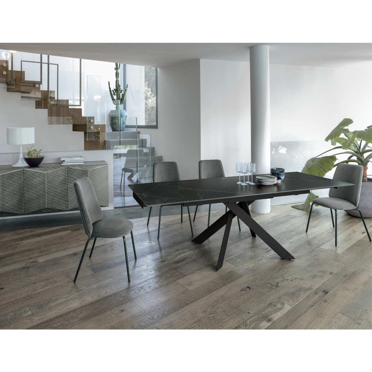 Tavolo Ciclone 160 Allungabile rettangolare