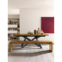 Tavolo Crossing estensibile Rovere FGF Mobili ambientazione