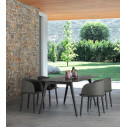 CleoSoft Alu Tavolo da pranzo 220 x 100 Talenti Outdoor ambientazione