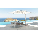 CleoSoft Alu Tavolo da pranzo 220 x 100 Talenti Outdoor ambientazione
