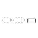 Tavolo Dorian CB4815-R 160 A Connubia schema
