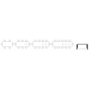 Tavolo Dorian CB4815-R 160 C Connubia schema