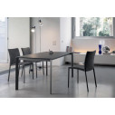 Tavolo Dublino 20.17 Bontempi Casa Superceramica Antracite