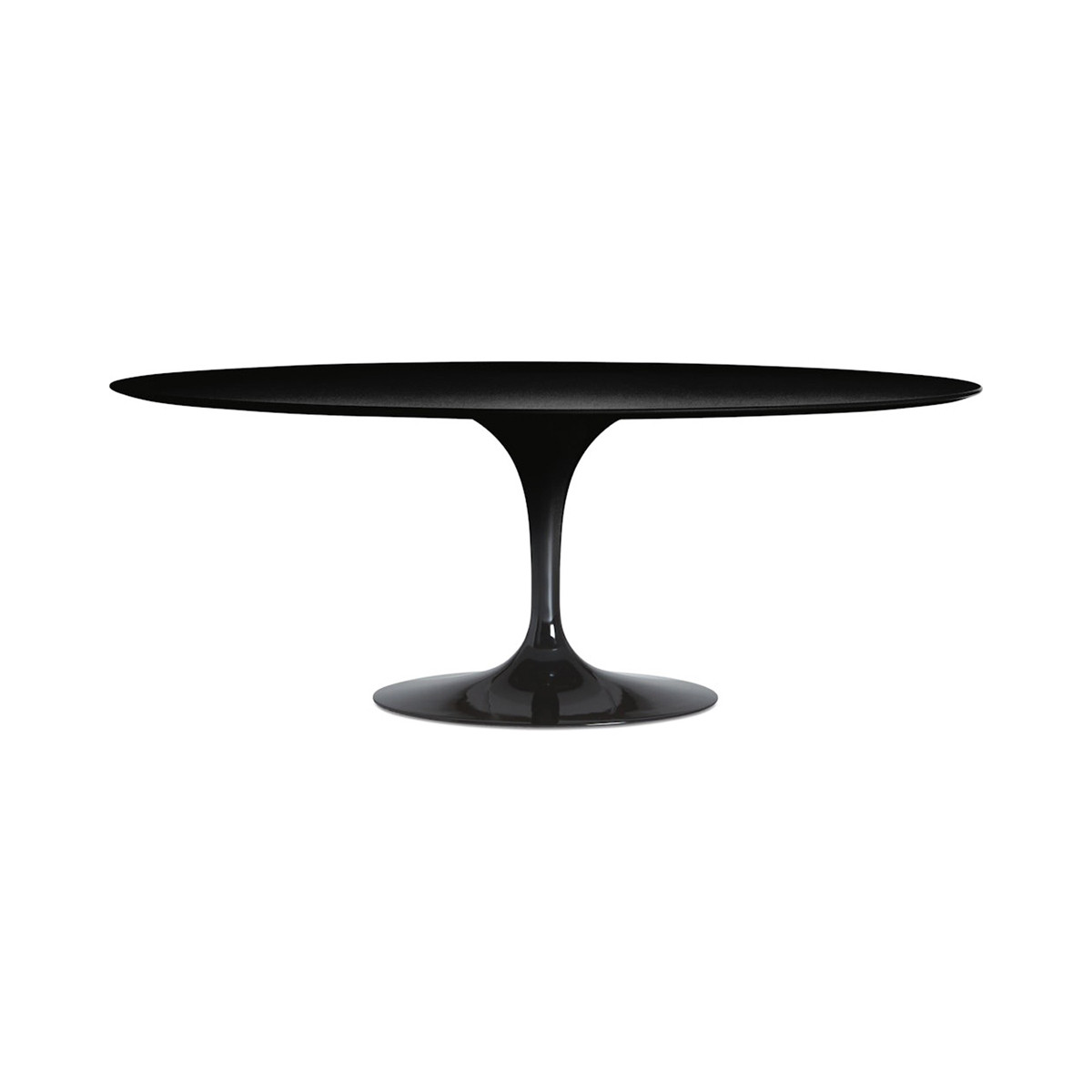 Knoll Saarinen Tavolo Tulip 198x121 Laminato Nero
