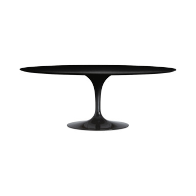 Knoll Saarinen Tavolo Tulip 198x121 Laminato Nero