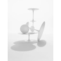 Knoll Saarinen Tavolo Tulip Ø 152 Laminato Bianco ambientazione
