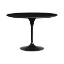 Knoll Saarinen Tavolo Tulip Lounge Ø 107 H 64-65 Laminato Nero vista