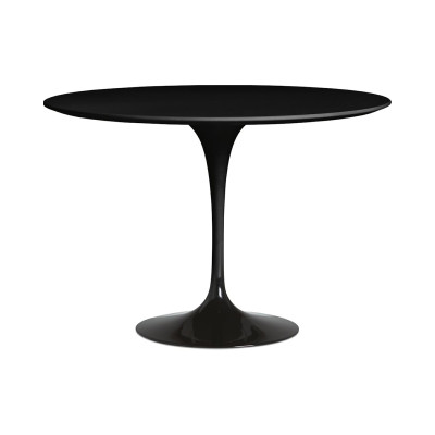 Knoll Saarinen Tavolo Tulip Ø 107 Laminato Nero