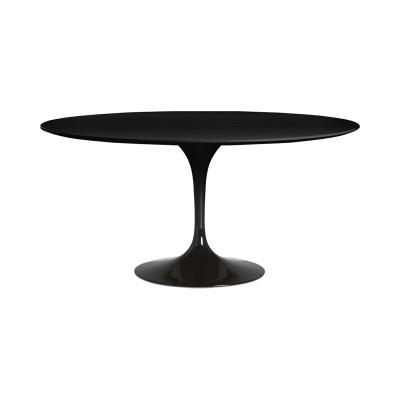 Knoll Saarinen Tavolo Tulip Ø 152 Laminato Nero