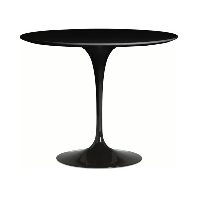Knoll Saarinen Tavolo Tulip Ø 91 Laminato Nero