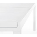 Tavolo allungabile Egil 200-300x100 bianco sj60 Bizzotto dettaglio