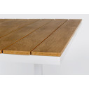 Tavolo allungabile Elias 140/200x90 bianco Bizzotto dettaglio