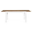 Tavolo allungabile Elias 140/200x90 bianco Bizzotto vista