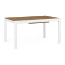 Tavolo allungabile Elias 140/200x90 bianco Bizzotto vista