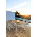 Tavolo allungabile Elias 140/200x90 bianco Bizzotto ambientazione