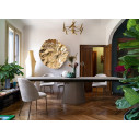 Tavolo Ellisse CB4858-R 200 Connubia dettaglio piano ceramica Arenaria