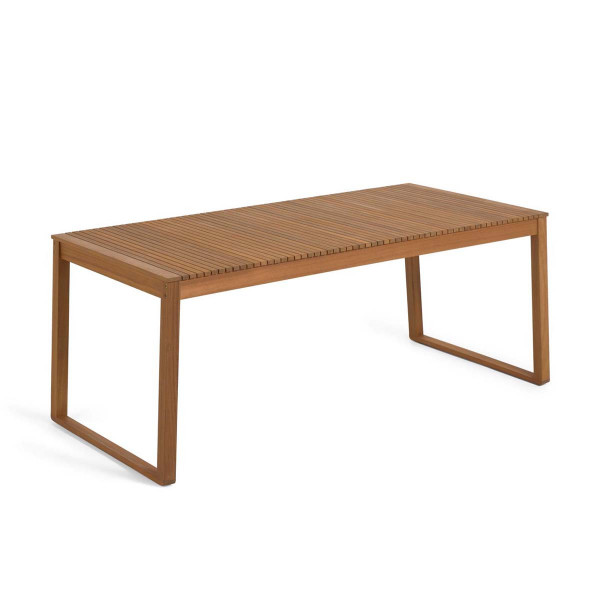 Tavolo da esterno Emili in legno massello di acacia 190 x 90 cm FSC 100%