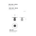 Tavolo Firenze Ceramic T8067FSC Tonin Casa dimensioni