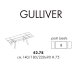 Tavolo Gulliver 42.78 Ingenia Casa Dimensioni