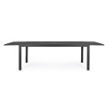 Tavolo allungabile Hilde 200-300x100 antracite Bizzotto vista