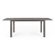 Tavolo allungabile Hilde 140-210x77 coffee Bizzotto vista