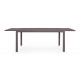 Tavolo allungabile Hilde 160-240X90 coffee Bizzotto vista