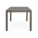 Tavolo allungabile Hilde 160-240X90 coffee Bizzotto vista