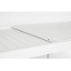 Tavolo allungabile Hilde 200-300x100 bianco Bizzotto dettaglio