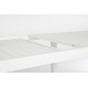 Tavolo allungabile Hilde 200-300x100 bianco Bizzotto dettaglio