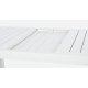 Tavolo Hilde 140-210x77 bianco Bizzotto dettaglio