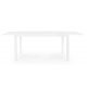 Tavolo Hilde 140-210x77 bianco Bizzotto vista