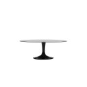 Tavolo Imperial Glass T8010FSG Tonin Casa dettaglio vista frontale