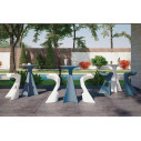 Tavolo Jet Slide Design sgabello Koncord ambientazione
